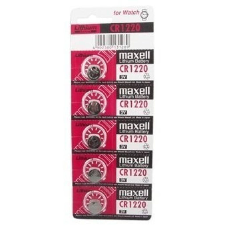 MAXELL-PILA-BOTON-LITIO-CR1220-3V-BLISTER5