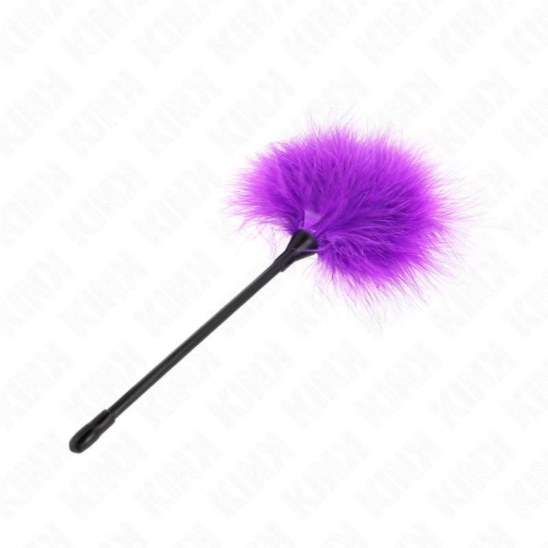 KINK---PLUMAS-PARA-COSQUILLAS-MORADO-USADO-PARA-EL-KIT-BONDAGE-27-CM