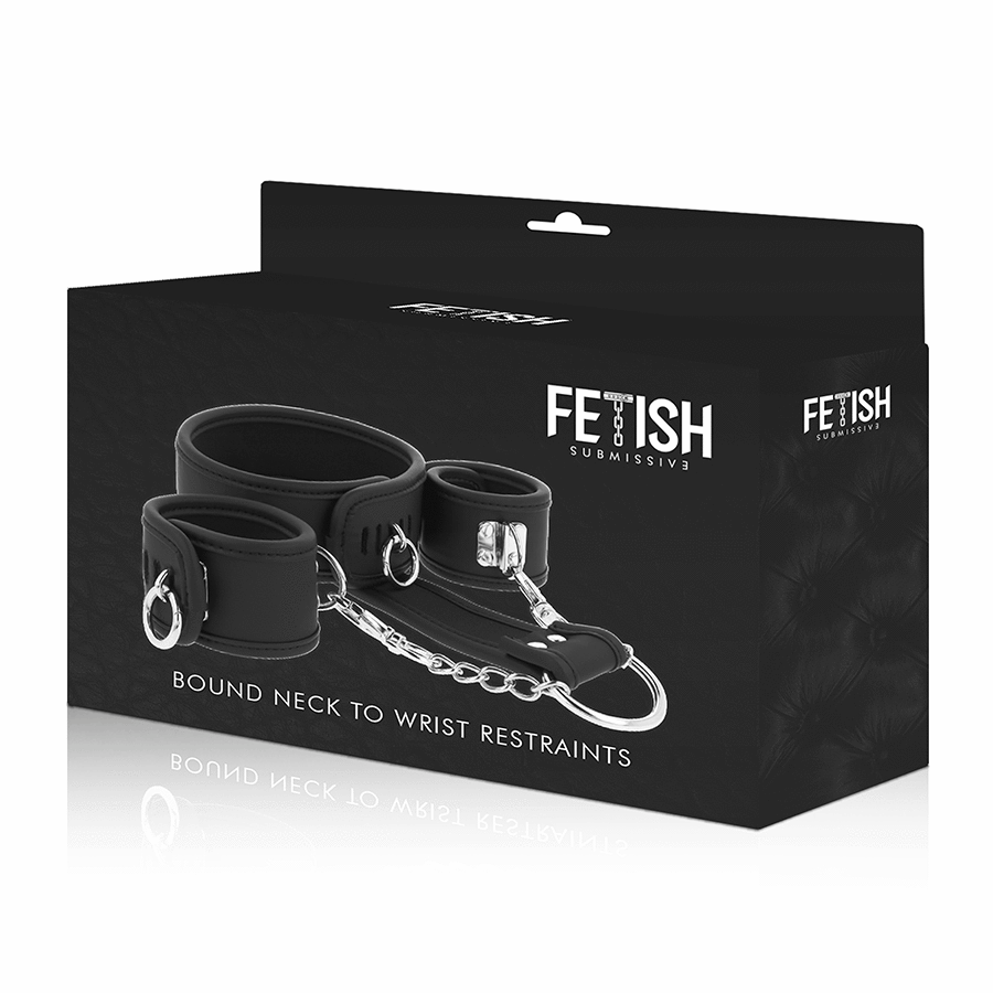 FETISH-SUBMISSIVE---COLLAR-Y-ESPOSAS-CUERO-VEGANO-CON-FORRO-DE-NEOPRENO