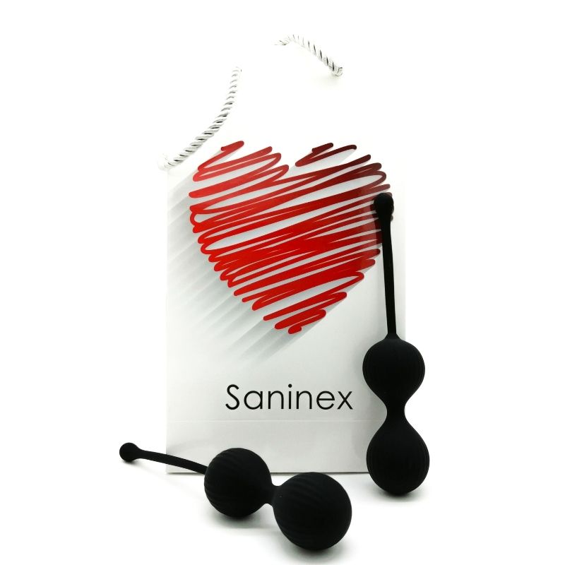 SANINEX-BOLAS-DOUBLE-CLEVER-NEGRO
